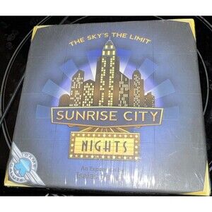 The Sky's the Limit Sunrise City Nights Board Game Expansion Isaias Vallejo NEW!